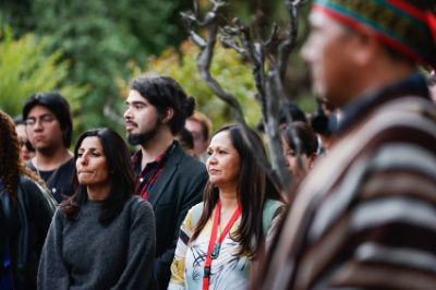 La académica de la Facultad de Gobierno, Verónica Figueroa Huencho fue una de las organizadoras del encuentro.